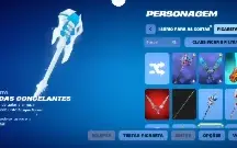 Conta fortnite com 17mil vbucks e algumas skins