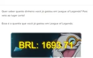 Conta de 2016 , platina