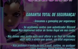 Overwatch Elo Boost / Elo Job / Coach [do Bronze Ao Mestre]