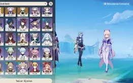 Genshin Impact AR51 Kazuha+Bis Eula+Bis