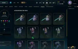 Conta League of Legends com Kai'sa Guardiã Estelar