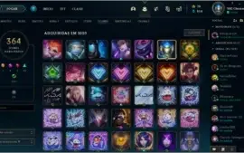 Conta Riot LOL+VALORANT 350+ skins