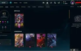 Conta League of Legends + Valorant