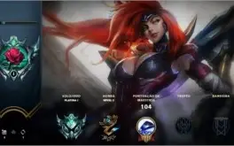 CONTA LOL PLATINA 1 - LVL 56