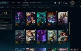 CONTA LOL PLATINA 1 - LVL 56
