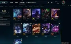 CONTA LOL PLATINA 1 - LVL 56