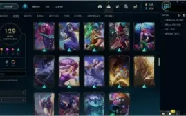 Conta LOL 129 skin 2 vitoriosas Prata 1