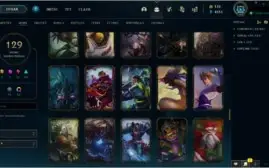 Conta LOL 129 skin 2 vitoriosas Prata 1
