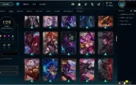 Conta LOL 129 skin 2 vitoriosas Prata 1