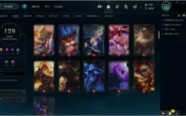 Conta LOL 129 skin 2 vitoriosas Prata 1