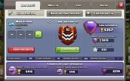 Conta Clash of Clans