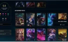 Conta LoL D4 - Todas as vitoriosas a partir da season 3