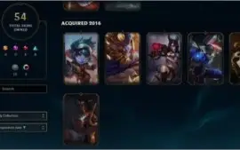 Conta LoL D4 - Todas as vitoriosas a partir da season 3