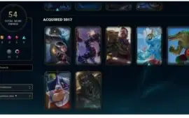 Conta LoL D4 - Todas as vitoriosas a partir da season 3