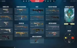 Contas NFA valorant 0-380 Skins Todos os Servidores
