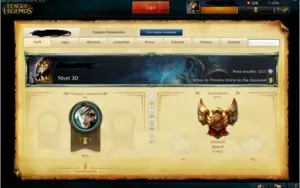 Conta League of Legends Ouro5 com 50 champs