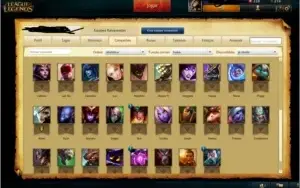 Conta League of Legends Ouro5 com 50 champs