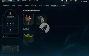 Conta Prata 4 - Smurf LOL (league of legends) ELOMOON