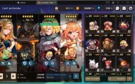Conta Guardian Tales Top - Server America Latina