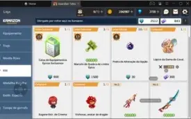 Conta Guardian Tales Top - Server America Latina