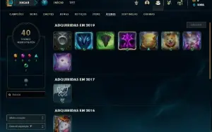 Conta ferro 1 com 26 Champs e 2 Skins