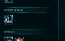 CONTA LEAGUE OF LEGENDS BR- 9 SKINS - 50 CHAMPS - UNRANKED