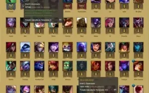 CONTA LEAGUE OF LEGENDS BR- 9 SKINS - 50 CHAMPS - UNRANKED