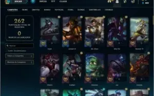 Conta prata 1 com 100 champs e 47 skins ( MONO JG )
