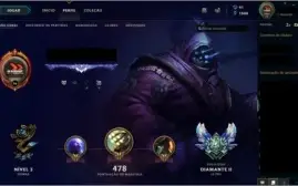 Conta Diamante 2 | Todos os Champs |61 skins | 164 ícones