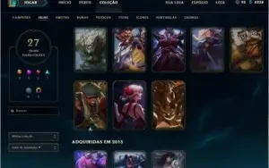 CONTA TOP lol