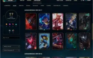 CONTA TOP lol