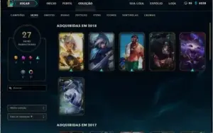 CONTA TOP lol