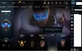 conta lol gold 4,lvl 50