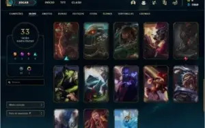 CONTA DE LOL GOLD / LEVEL 113 VÁRIAS SKINS BOAS