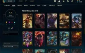 CONTA DE LOL GOLD / LEVEL 113 VÁRIAS SKINS BOAS