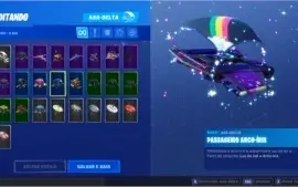 Conta Fortnite S3, S4, S5, S6, S7, Twitch Pack 1 e 2