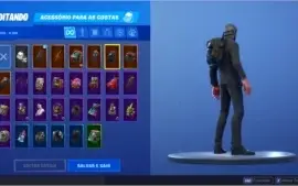 Conta Fortnite S3, S4, S5, S6, S7, Twitch Pack 1 e 2