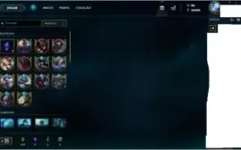 Conta League of legends Gold V Level 91