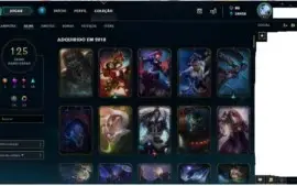 Conta League of legends Gold V Level 91