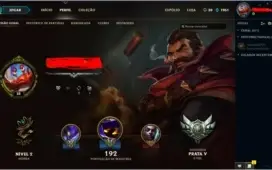 Conta League of legends  Baratinha
