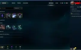 Conta League of legends  Baratinha