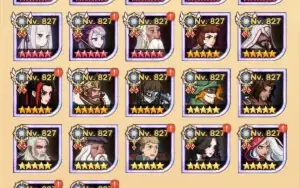 Conta AFK Arena End-Game • Level 400 • Cristal 827 • 150 Asc
