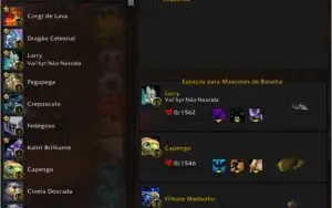 CONTA DE WOW COM BFA E SPECTRAL TIGER