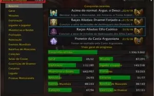 CONTA DE WOW COM BFA E SPECTRAL TIGER