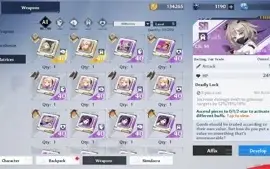 Tower of Fantasy - 17.382 CS - Samir 3★ / King 1★ / Nemesis