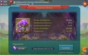 Conta Lords Mobile 22M