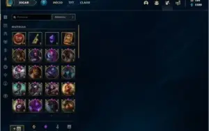 Conta LOL Gold 3 All Champs Lv 596