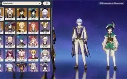 CONTA GENSHIN AR56✨7 LENDÁRIOS⭐ITTO+REDHORN, AYATO, ZHONG E+