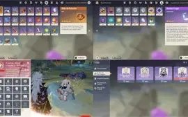 CONTA GENSHIN AR56✨7 LENDÁRIOS⭐ITTO+REDHORN, AYATO, ZHONG E+