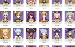 CONTA GENSHIN AR56✨7 LENDÁRIOS⭐ITTO+REDHORN, AYATO, ZHONG E+